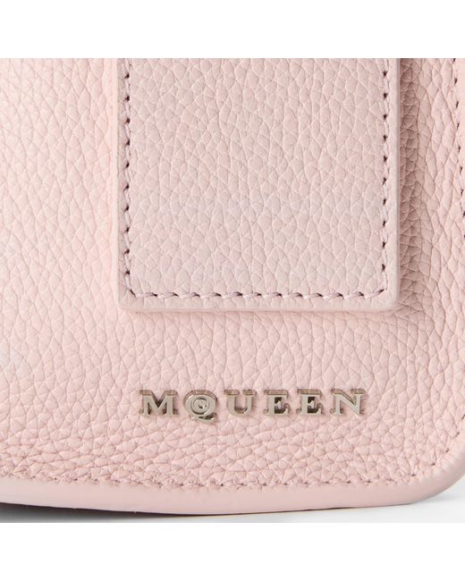 McQueen Pink Shoulder Crossbody Bag