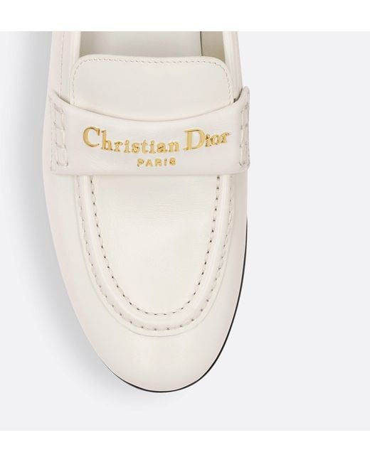 Dior Boy Loafer in White | Lyst