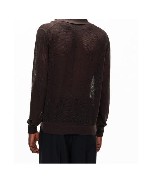 Tom Ford Gray Long Sleeve Knitted Top for men