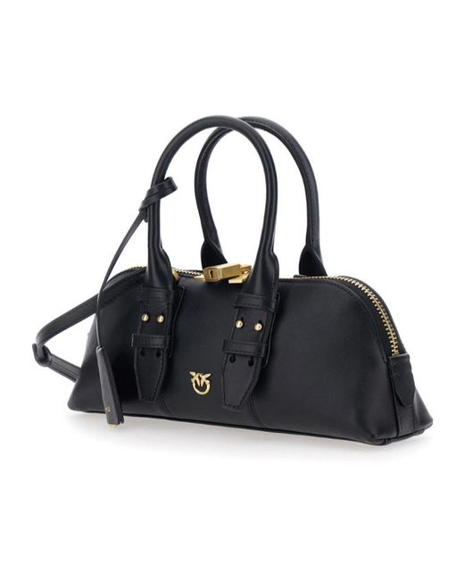 Pinko Black Small Escape Bowling Bag