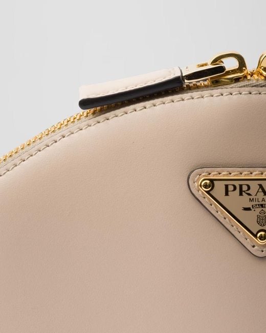 Prada Natural Leather Mini Shoulder Bag