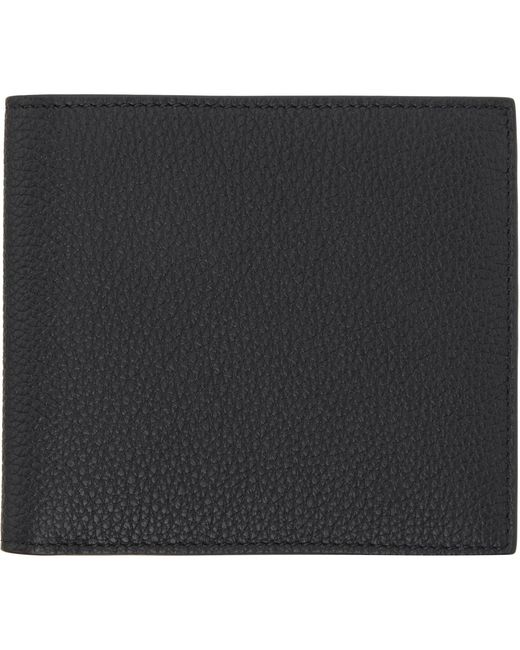 Thom Browne Black Embossed Wallet for men