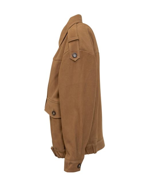 IRO Brown Long Sleeve Jacket