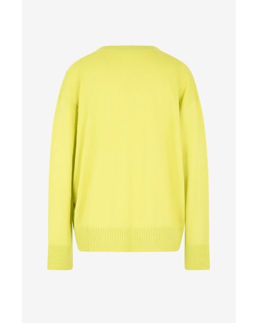 Stella McCartney Yellow Iconic Sweater