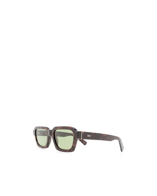 Retrosuperfuture Green Caro Tortoiseshell-Effect Sunglasses