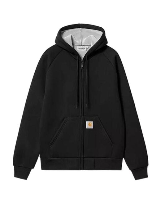 Carhartt Black Car-Lux Zip-Up Hoodie for men