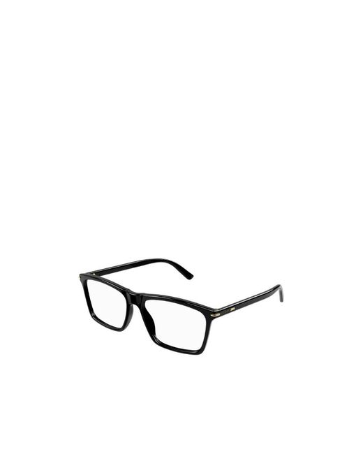 Gucci White Eyewear Rectangular Frame Glasses for men