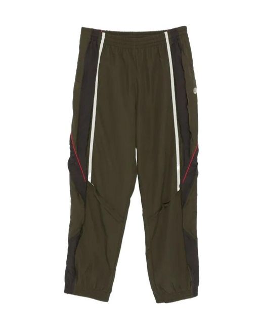 Martine Rose Green Layered Panel Track Pants for men