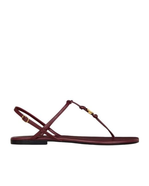 Céline Brown Penny Sandal