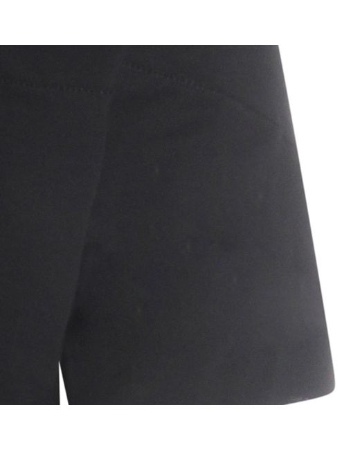Thom Krom Black Contrast Stitch Crewneck T-Shirt for men