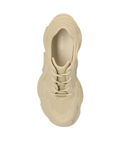 Balenciaga Natural Triple S Mold Lace-Up Sneakers