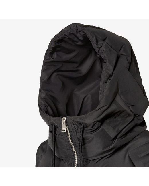 Fendi Black Ff-Jacquard Hooded Gilet for men