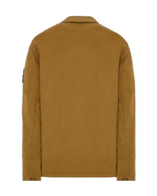 Stone Island Green Zippered Casual Jacket for men