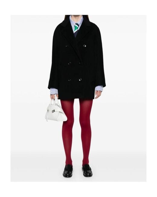 Max Mara Black Long Sleeve Coat