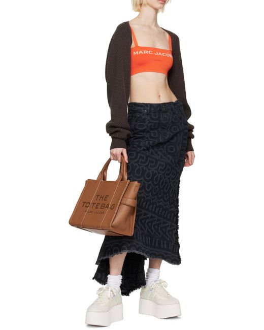 Marc Jacobs Brown The Medium Tote Bag