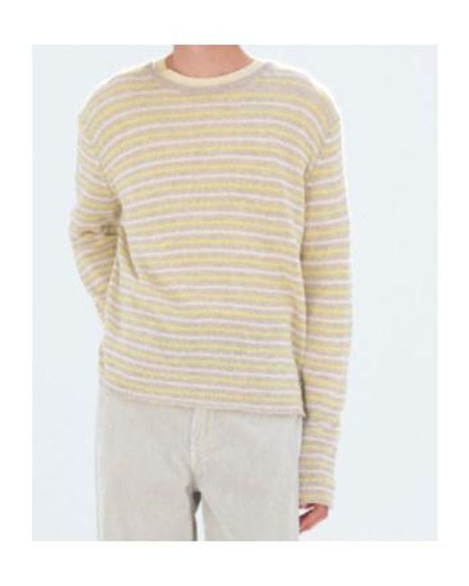 Auralee Natural Summer Cashmere Knit P/O for men