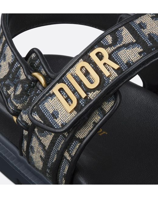 Dior Black Act Sandal