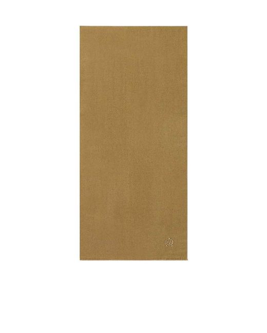 Dunhill Natural Logo Scarf for men