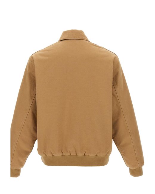 Carhartt Natural Quilted Stanton Cotton Jacket for men