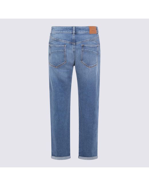 Sportmax Blue Straigth Leg Jeans