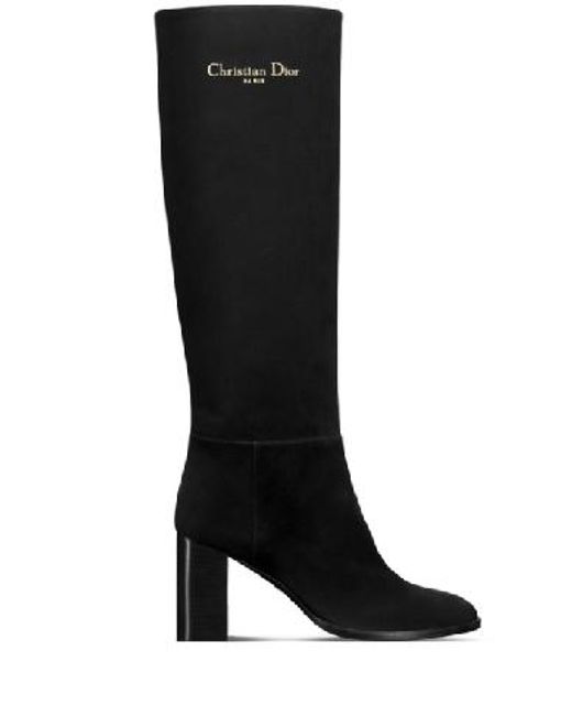 Dior Black D-Town Heeled Boot