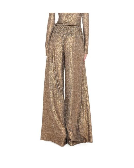 Norma Kamali Natural Boyfriend Elephant Trousers