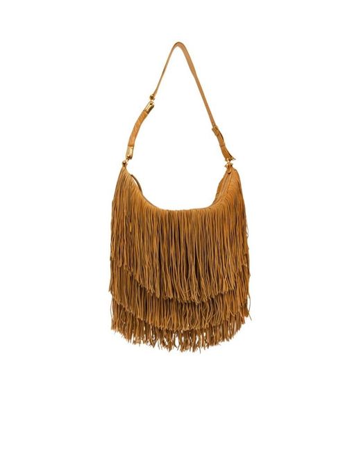 Balmain Brown Ébène Large Hobo Bag