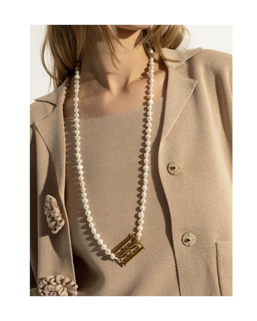By Malene Birger White Chakallo Necklace