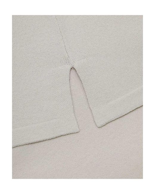Max Mara White Long-Sleeved Pullover