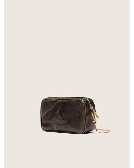 Golden Goose Deluxe Brand Black Mini Star Bag Camera Bag