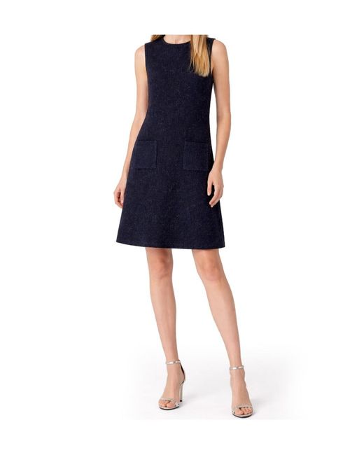 Fabiana Filippi Blue Sleeveless Dress