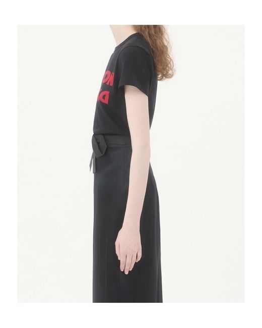 Valentino Black Apollon Dyonisos Crewneck T-Shirt