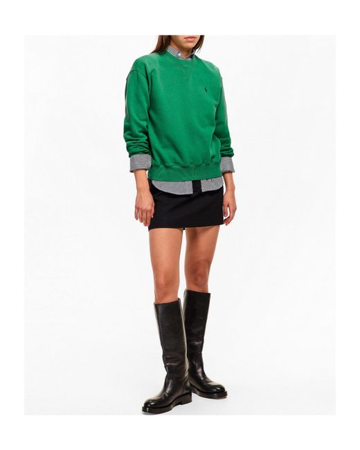 Polo Ralph Lauren Green Crew Sweatshirt