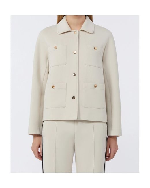 Max Mara Natural 'S Armonioso Button-Up Jacket