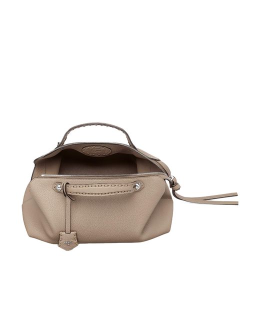 Fendi Natural By The Way Selleria Large Shoulder Bag