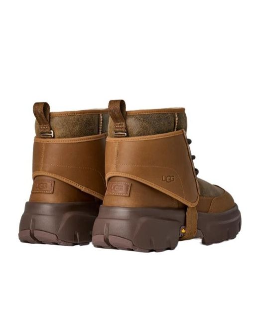 Ugg Brown Jld Round Toe Ankle Boots for men