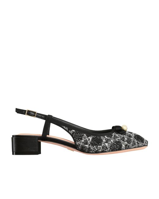 Dior Black Ballet Slingback Pump