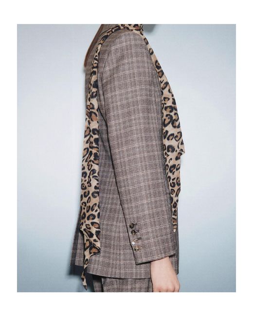 Marella Gray Single-Breasted Blazer