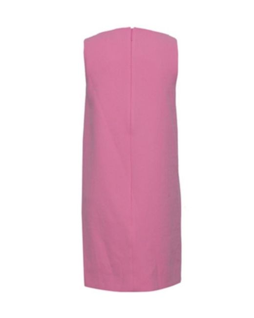 Christopher Kane Pink Flora Decal Dress