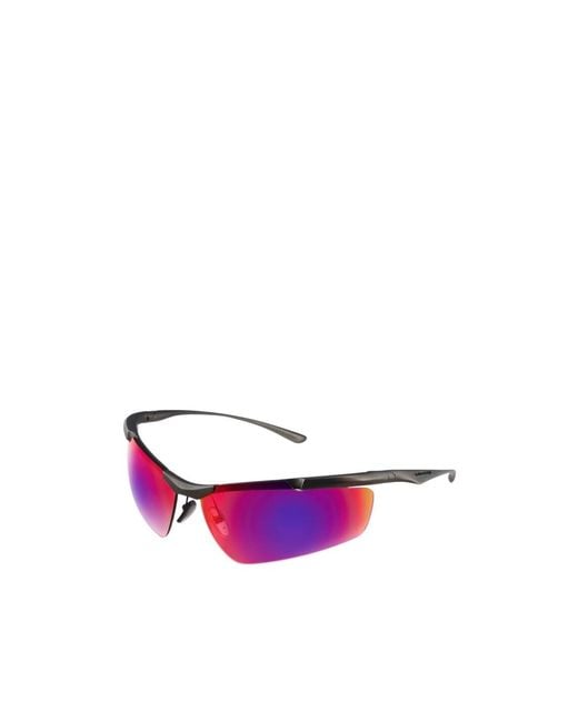 Balenciaga Purple Eyewear Boomerang Cat Sunglasses