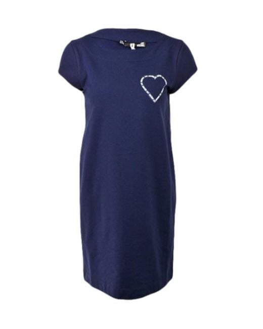 Moschino Blue Love Hot Diamond Dress