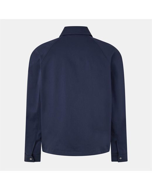 Fendi Blue Ff Blouson Sn53 for men