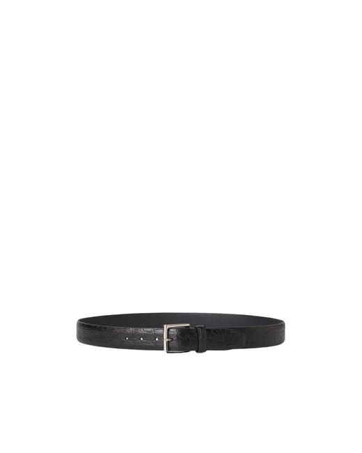 Loro Piana White Owen Belt for men
