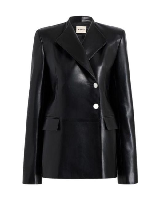 Khaite Black Elona Jacket