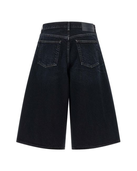 Haikure Blue Belt Loop Shorts