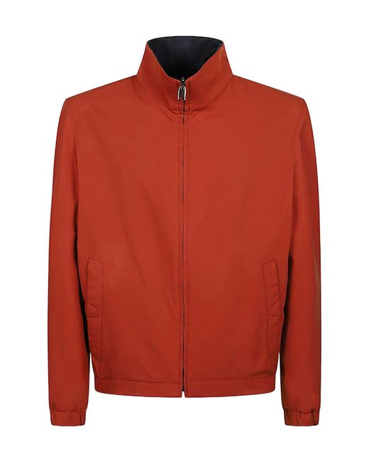 Brioni Red Reversible Jacket for men