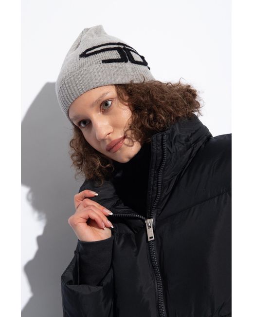 DIESEL Gray K-Peel Beanie for men