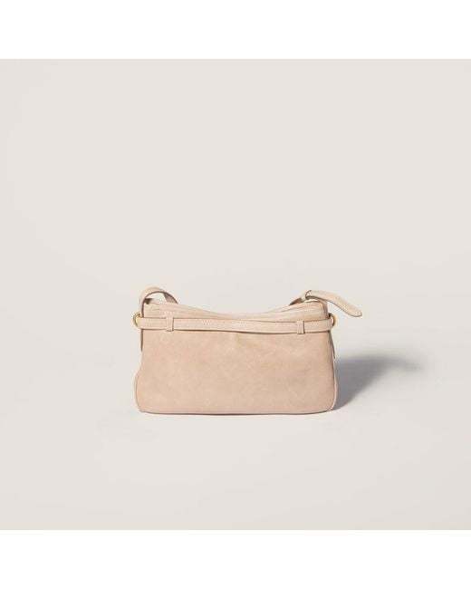 Miu Miu Natural Aventure Nappa Leather Bag