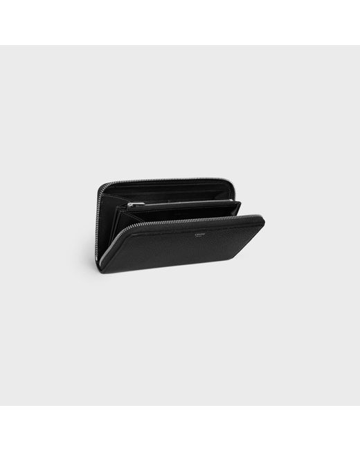 Céline Black Large Zipped Wallet for men