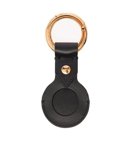Versace White Medusa Plaque Keyring for men